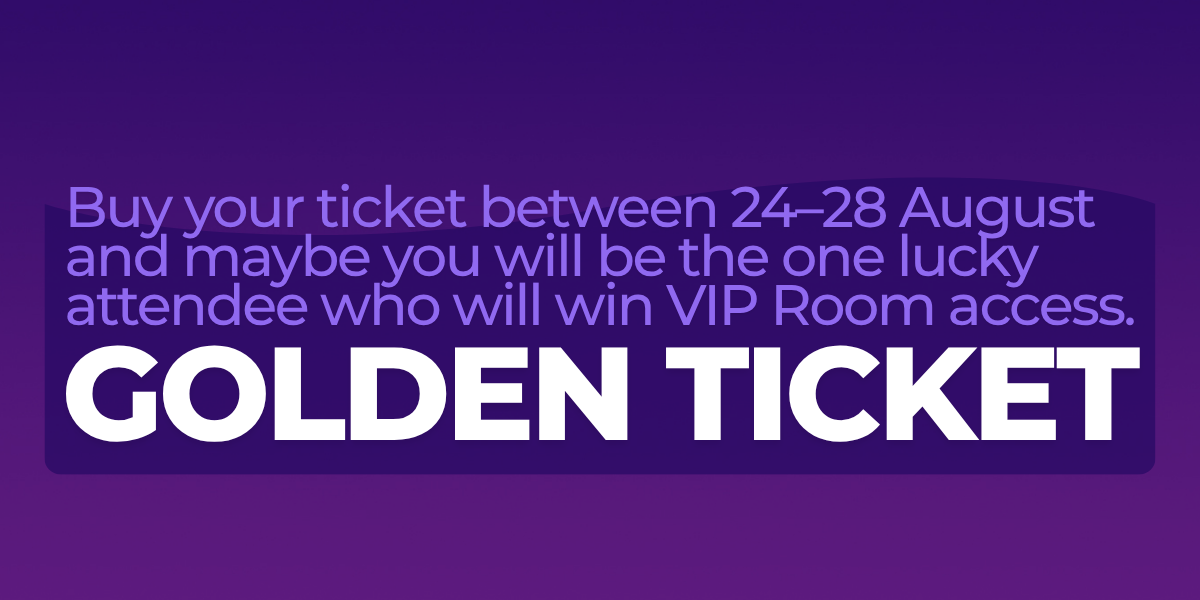 AI Tech Summit VIP Room Golden Ticket